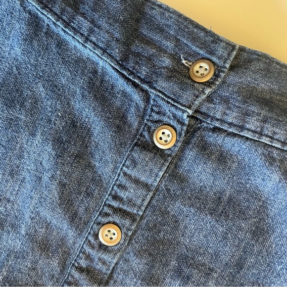 Merona Denim Skirt with Buttons - Picture 2 of 3